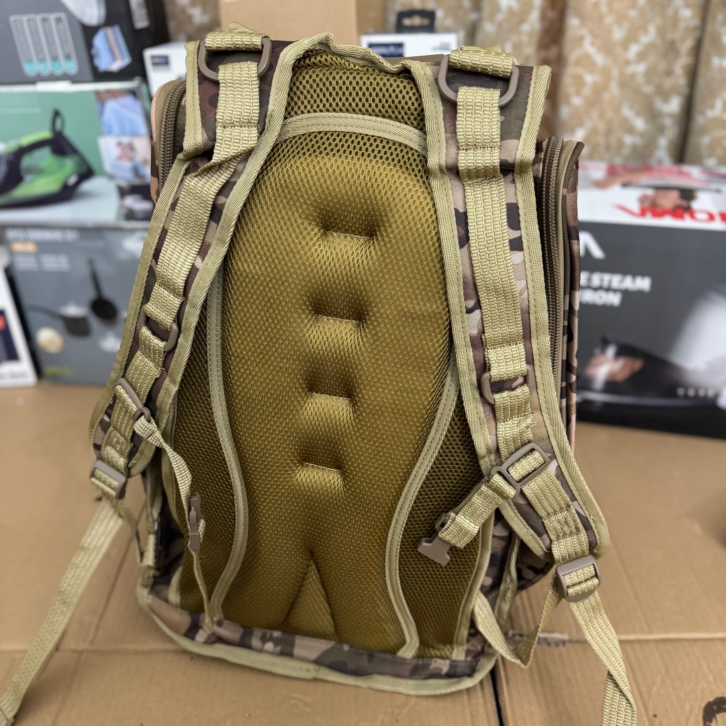 50L Tactical Camouflage Backpack – Waterproof Multipurpose Travel & Outdoor Bag