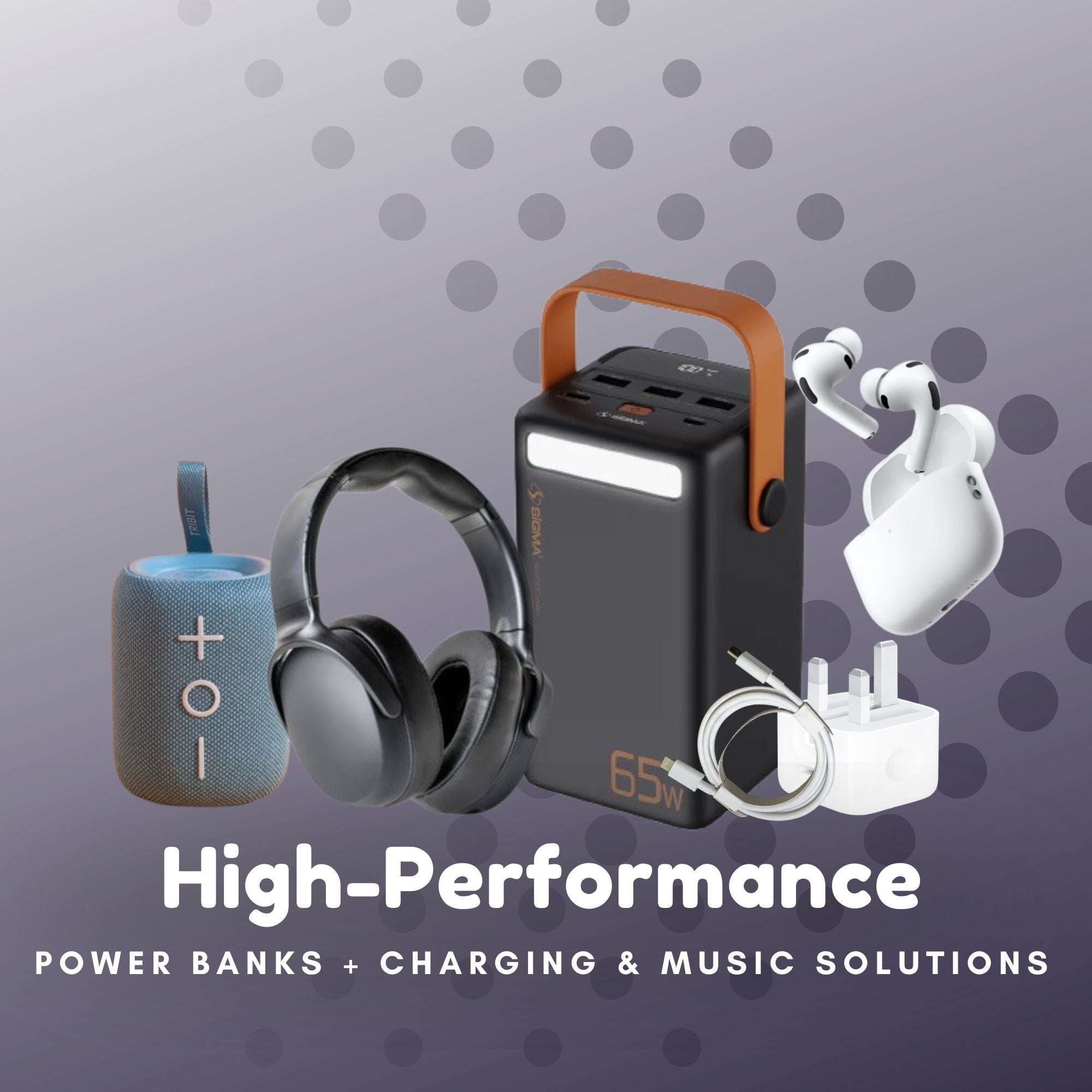 High-Performance Power Banks & Charging Solutions