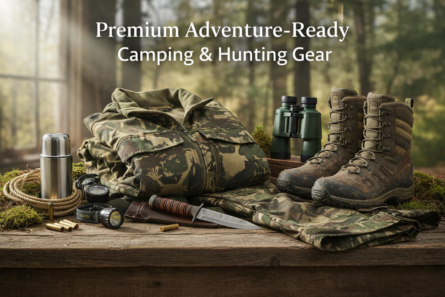 Premium Adventure-Ready Camping & Hunting Gear