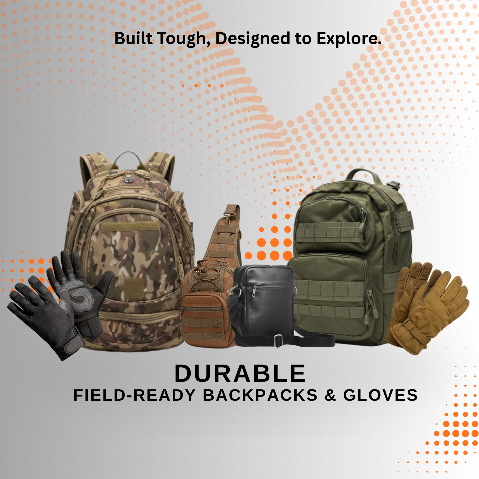 Durable Field-Ready Backpacks & Luggage
