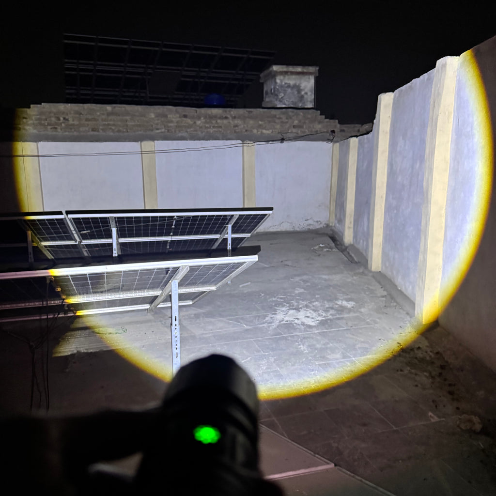 Lot Imported RuiLang P90 Super Light Rechargeable Flashlight