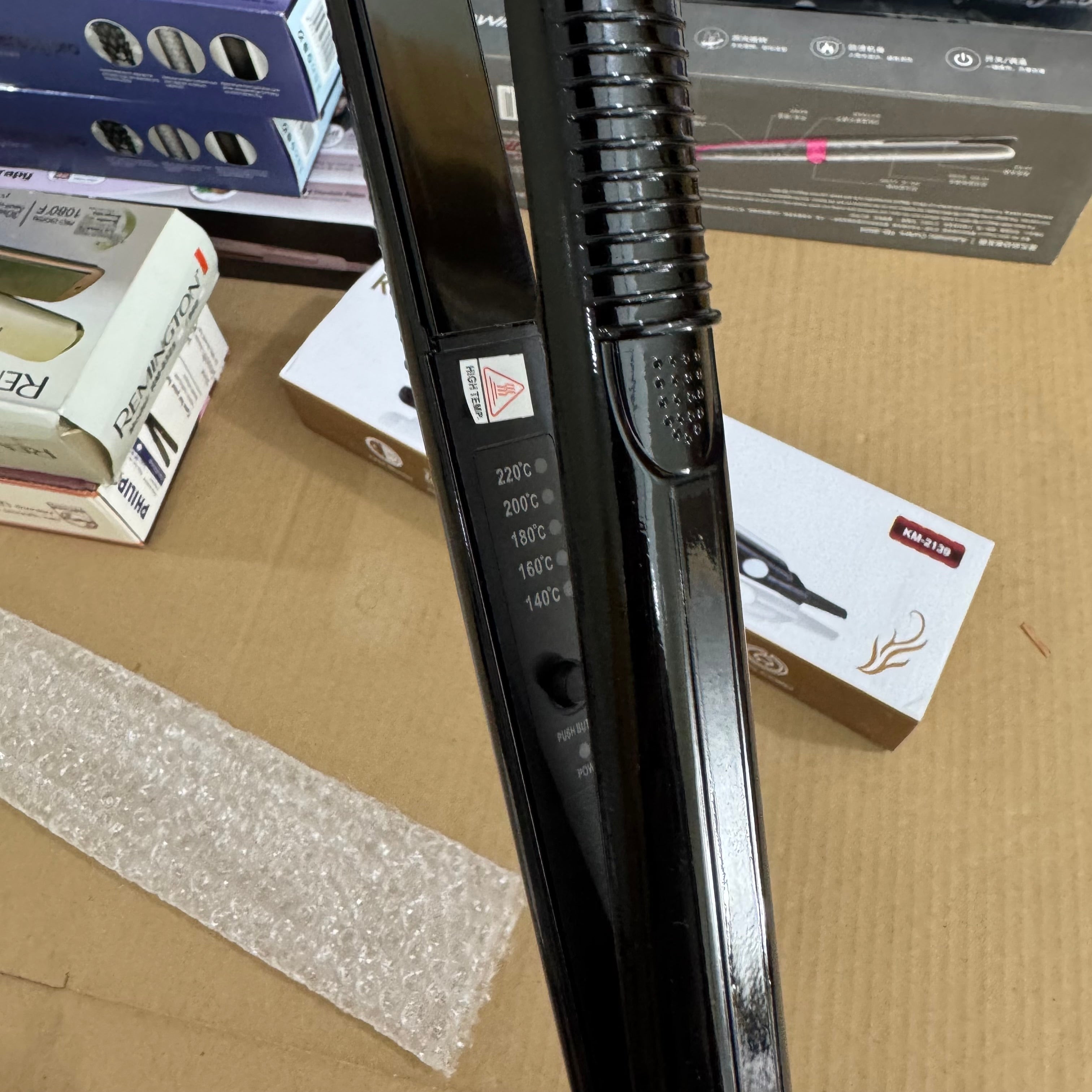 Kemei Professional Slim Hair Straightener - Model KM-2139 Lot Imported