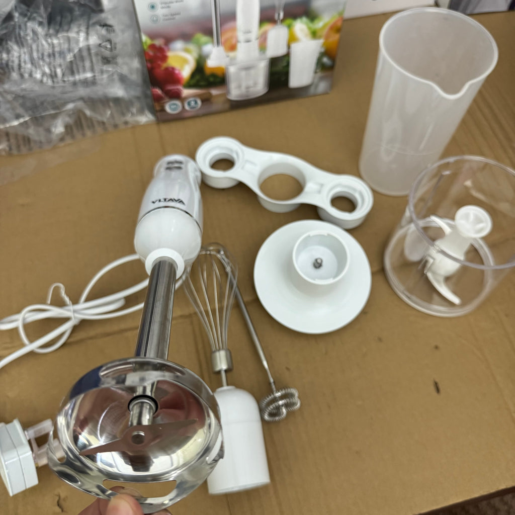 VLTAVA 4-in-1 Hand Blender 500W – Lot Imported | Multi-Function Hand Blender Pakistan-VLHB3106