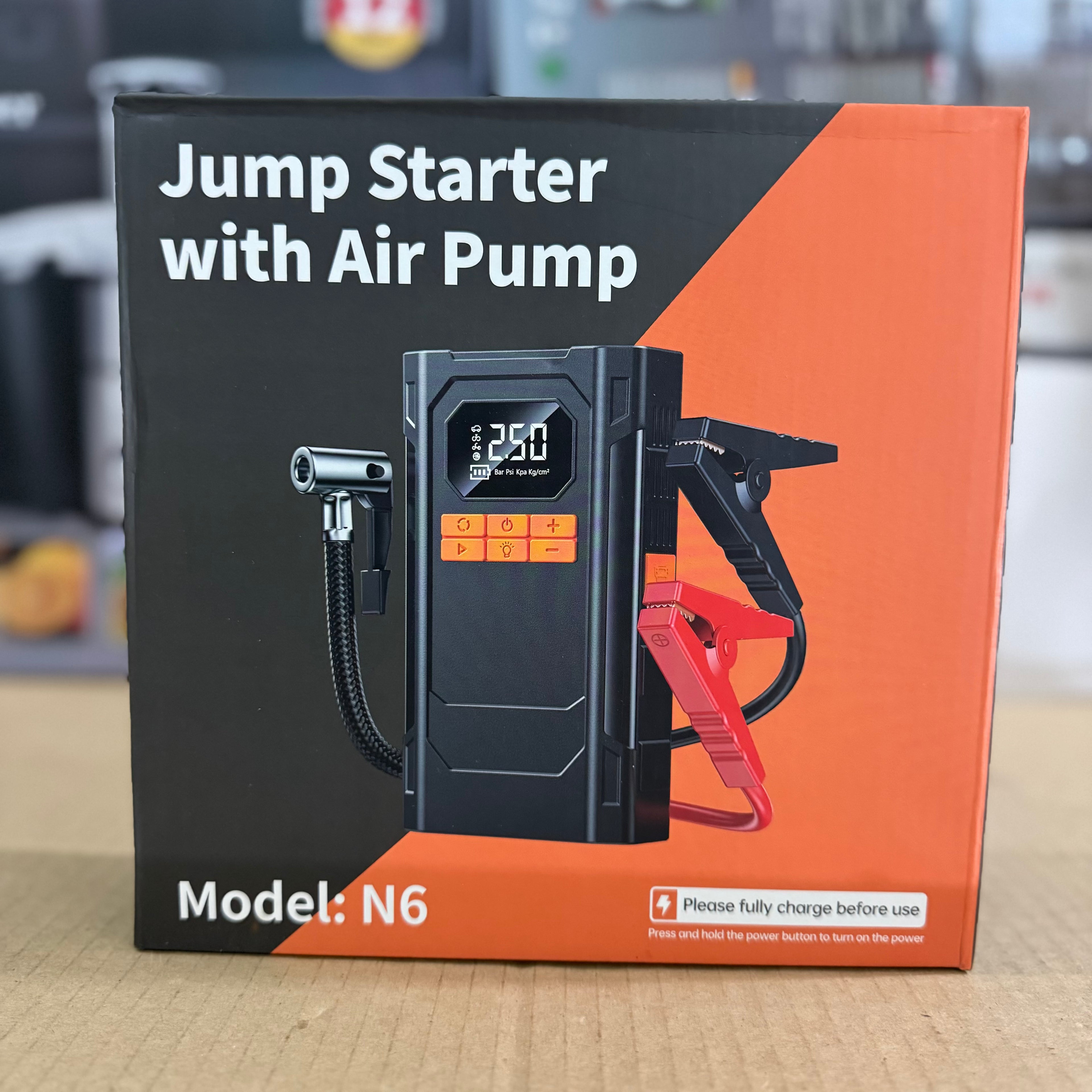 Gemini said Jump Starter with Air Pump (Model: N6) – Original Lot Imported