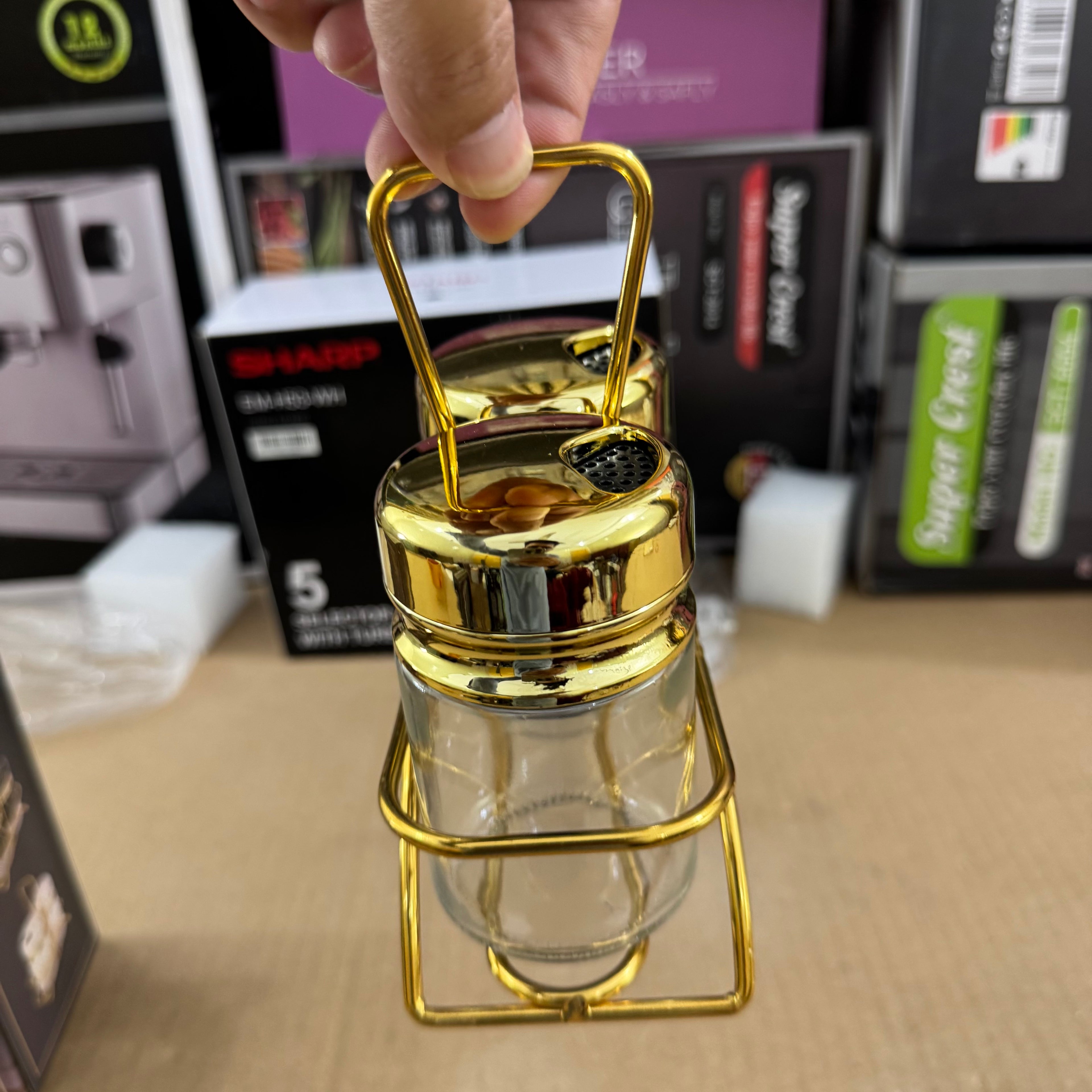 Glass 2-Piece Condiment Set – Original