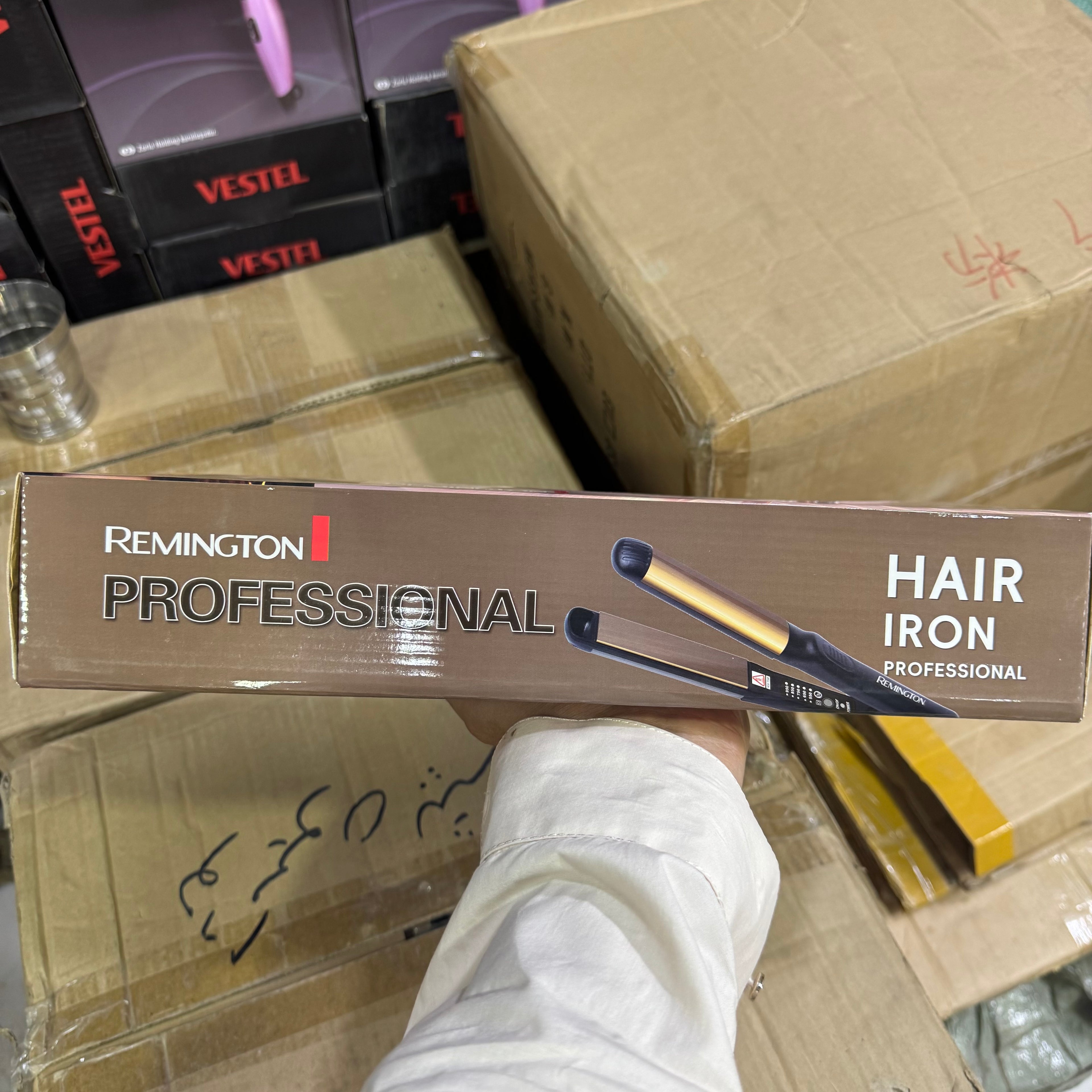Remington Professional 2-in-1 Hair Iron & Curler RM-3009