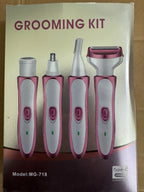 MG-718 4-in-1 Unisex Grooming Kit – Professional Trimmer Set