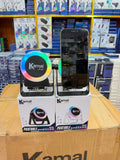 Kamal KSP-02 Portable Bluetooth Speaker – RGB LED Light, Phone Stand & Wireless Speaker