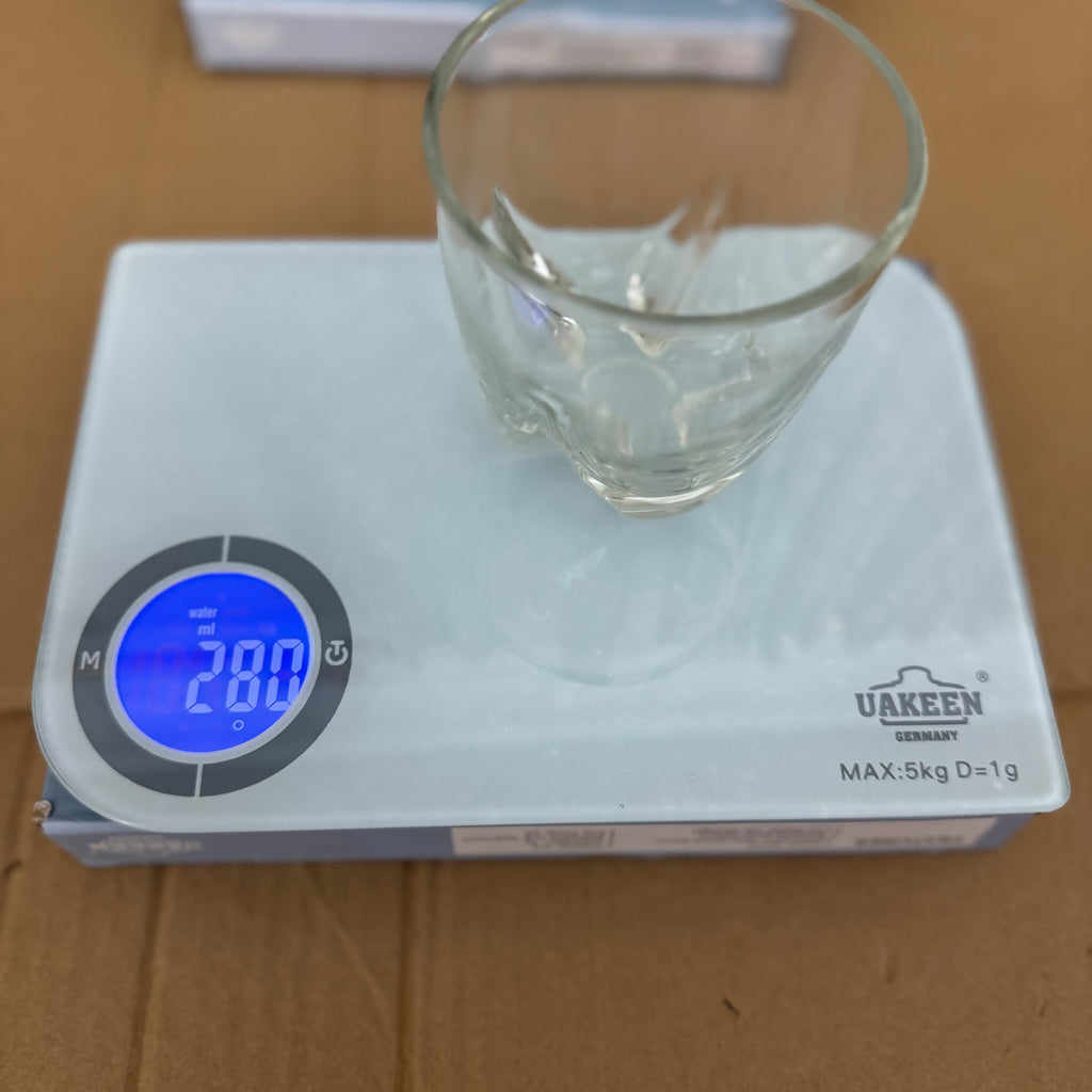 Uakeen Germany Digital Kitchen Scale | Ultra-Slim 5kg Precision Food Scale