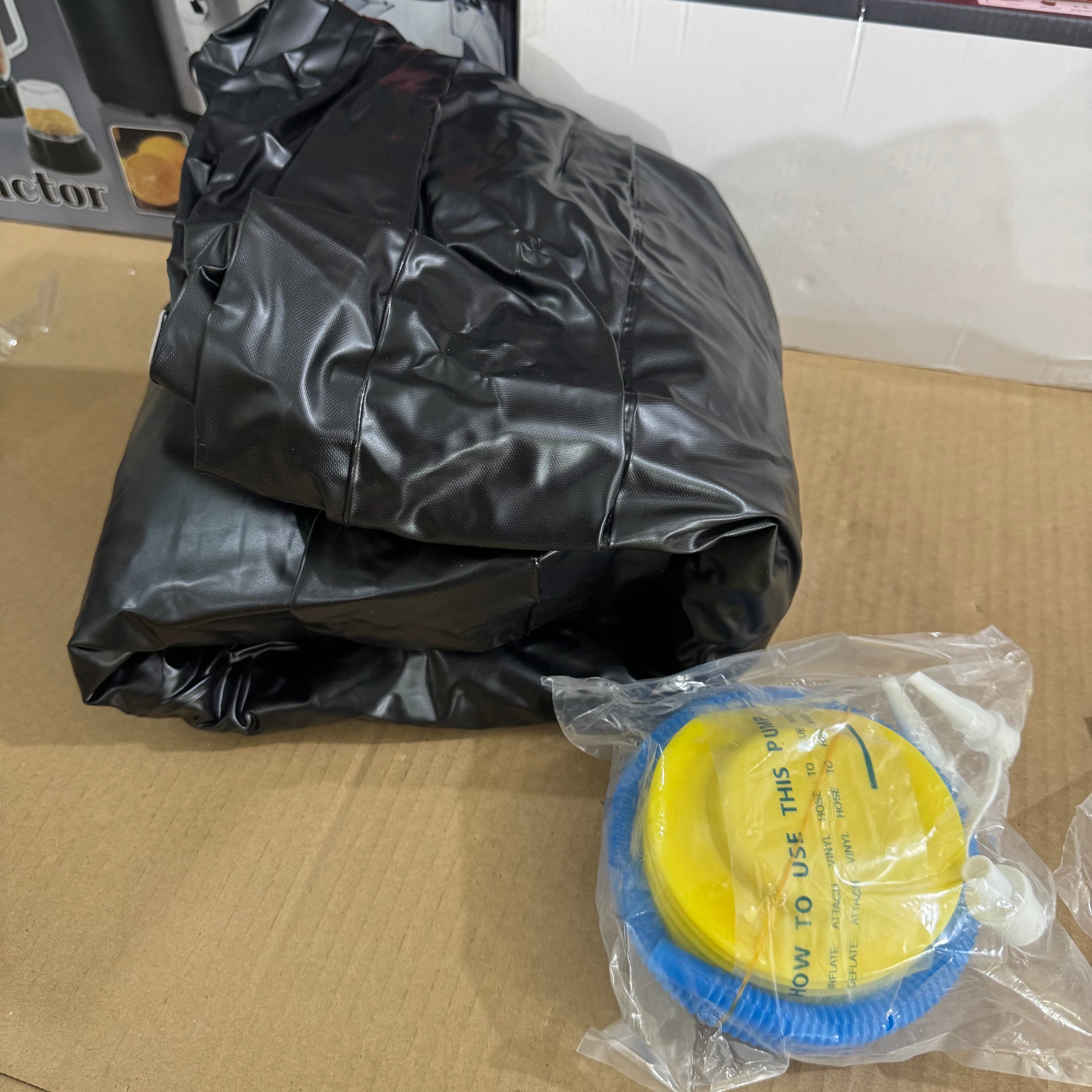 Inflatable Sofa with Ottoman Set (Single Size) – Original Lot Imported