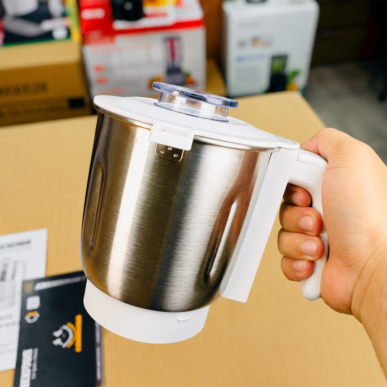 Geepas GCG6105 Coffee & Spice Grinder – Stainless Steel Dry & Wet Grinder