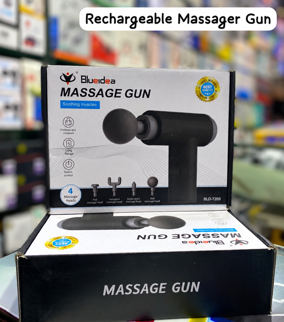 Blueidea BLD-720S Rechargeable Massage Gun