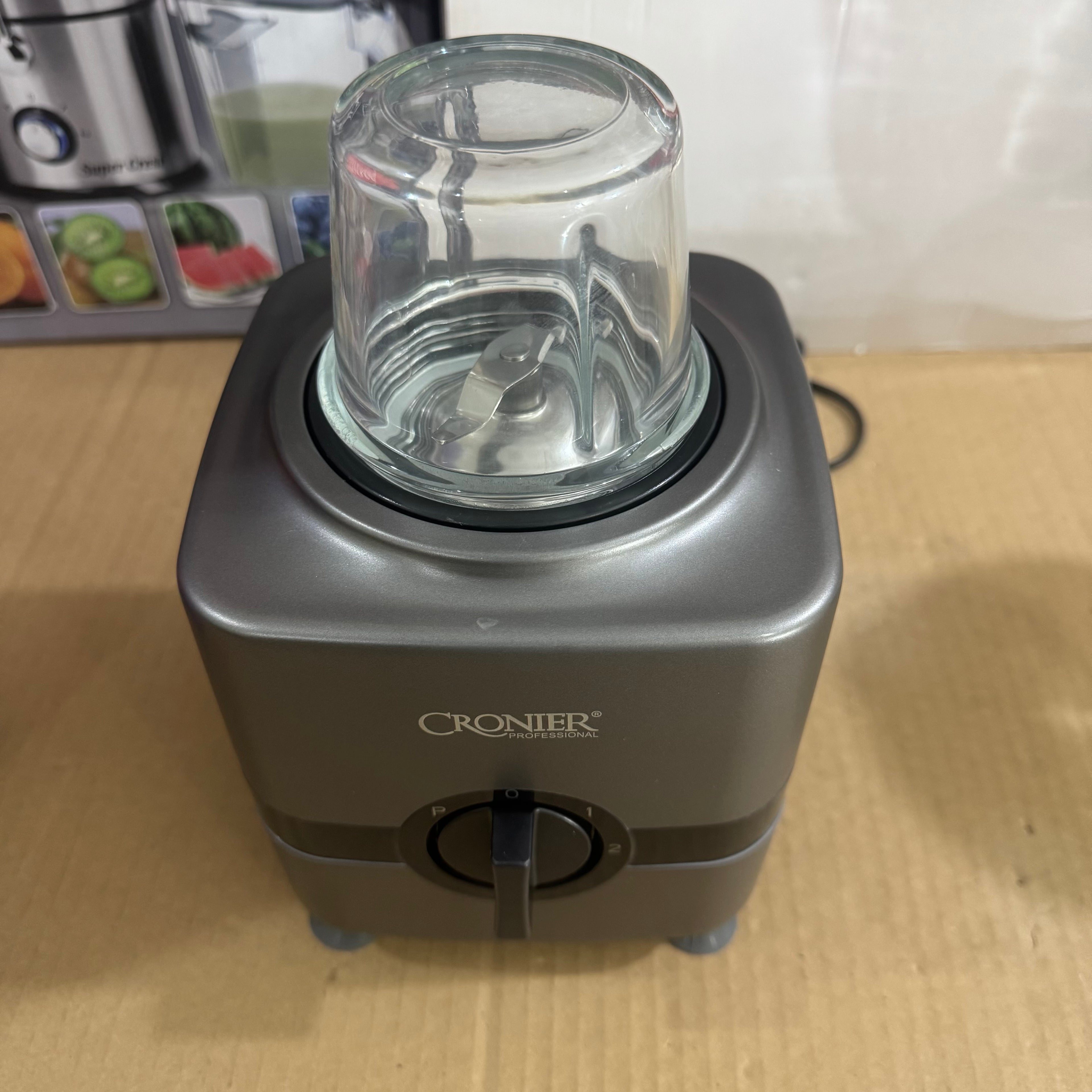Cronier Professional 1200W Heavy Duty Blender & Grinder (CR-1120) – German Design Lot Imported