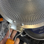 Non Stick Tawa Fry Pan – Large Flat Cooking Pan 34cm