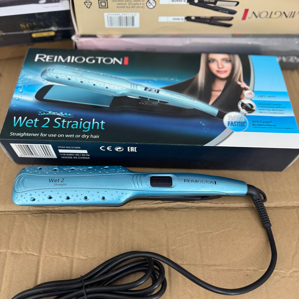 Lot Imported Reimiogton Wet 2 Straight Hair Straightener Model R-9940