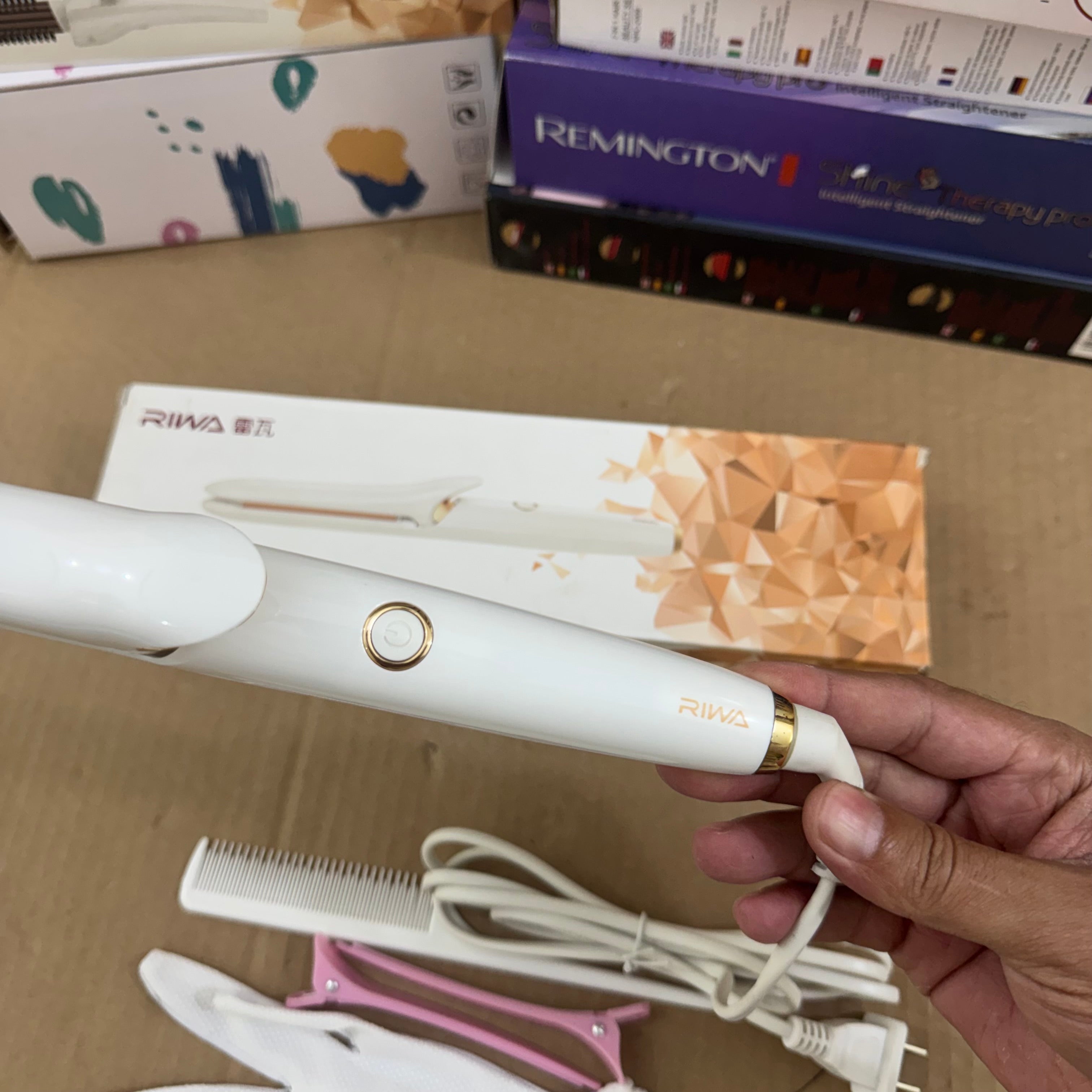 RIWA 2-in-1 Hair Straightener & Curler RB-8311