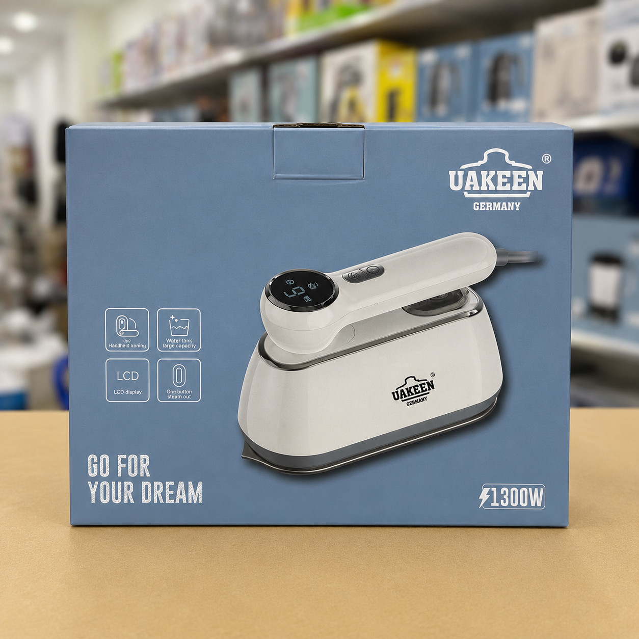 UAKEEN Mini Digital Steam Iron Zl-828