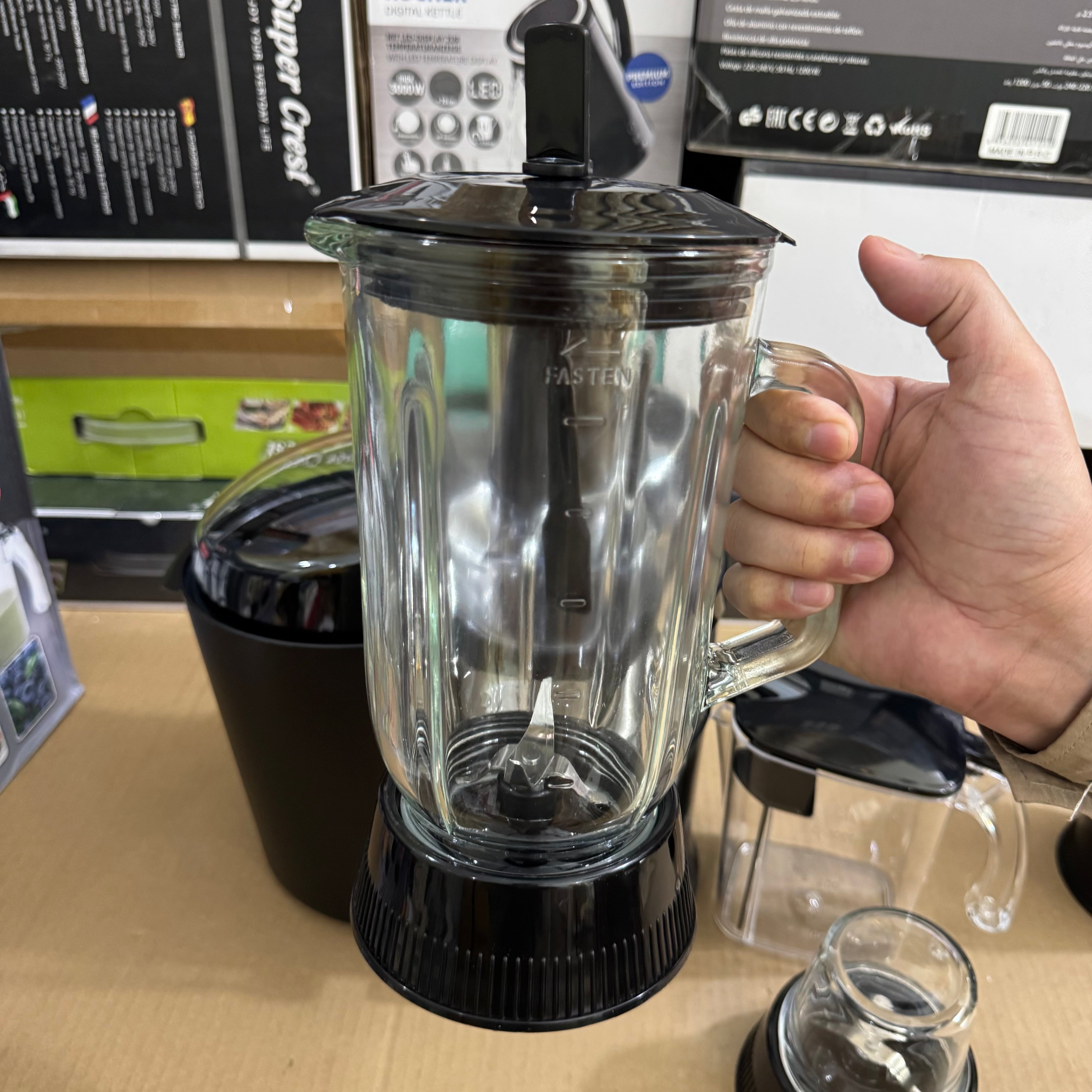 Super Crest 4-in-1 Stainless Steel Juicer & Extractor - Model SCT-8001 Lot Imported