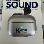 Kamal K999 Premium Metal Wireless Earbuds – Hybrid ENC & 28H Playtime