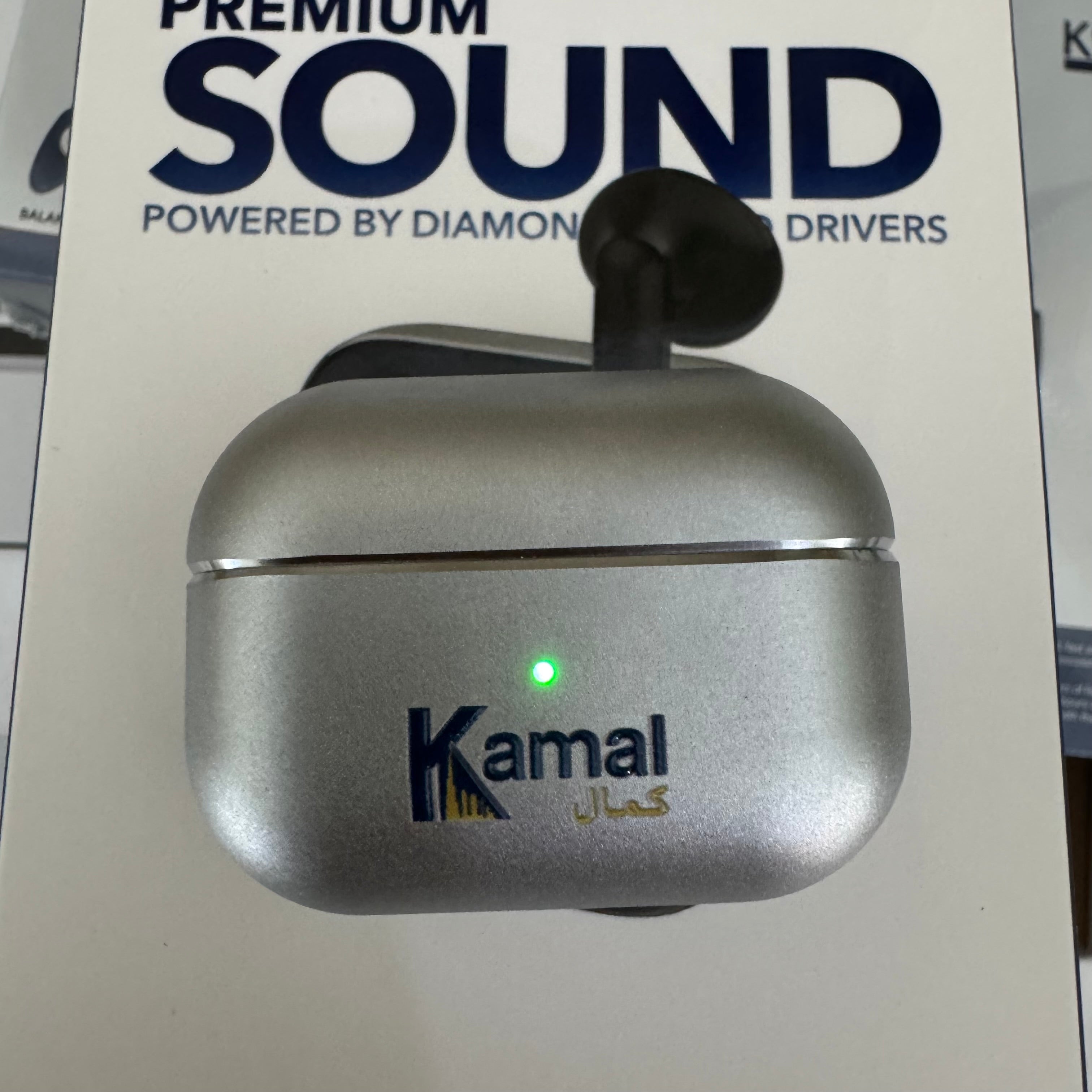 Kamal K999 Premium Metal Wireless Earbuds – Hybrid ENC & 28H Playtime