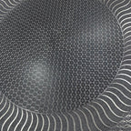 34CM Laser Crafted Nonstick Honeycomb Tawa
