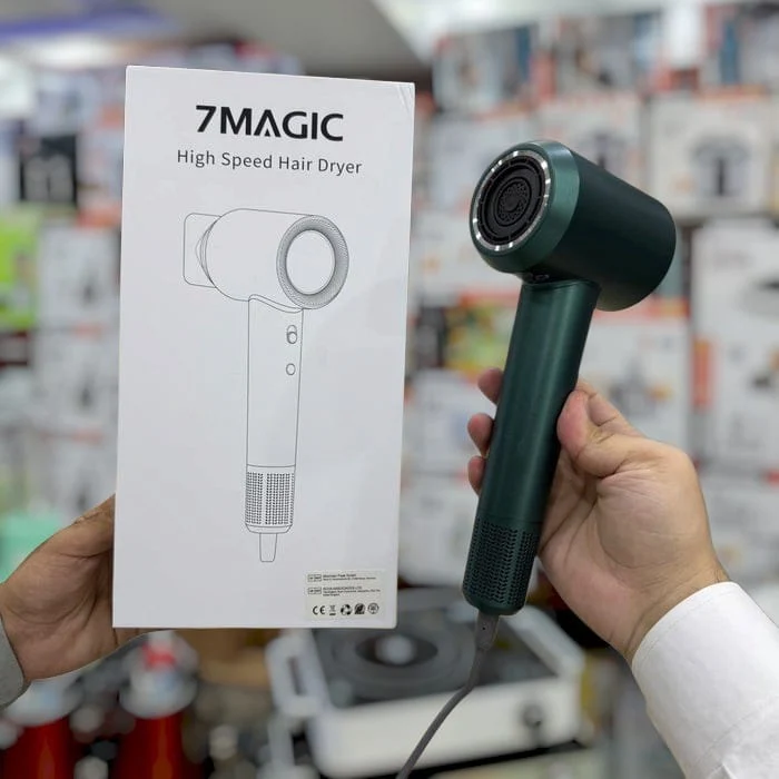 High-Speed Hair Dryer 110,000 RPM – Premium Green Hair Dryer