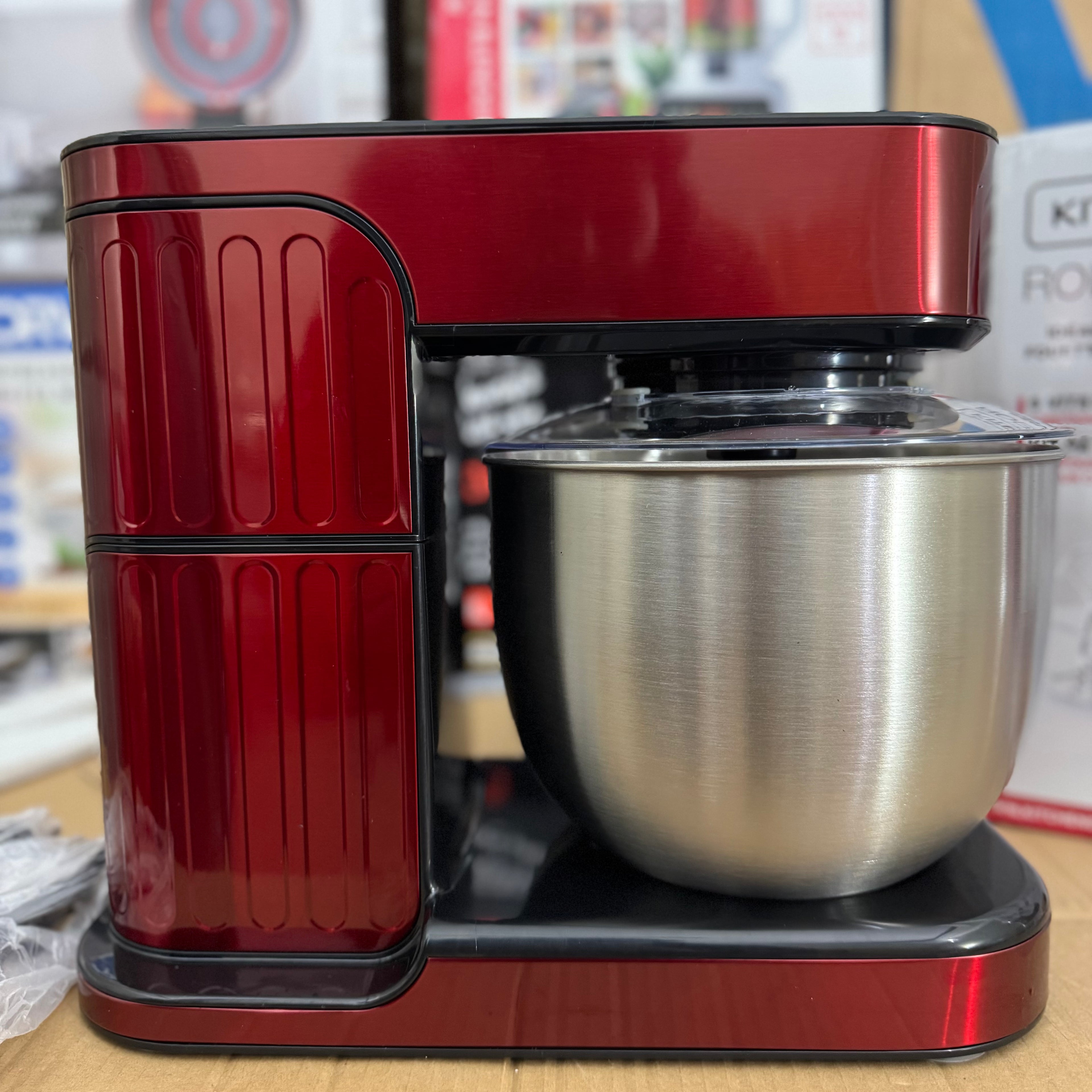 KitchenCook 5.5L Robot Petrin | Professional Dough & Baking Stand Mixer