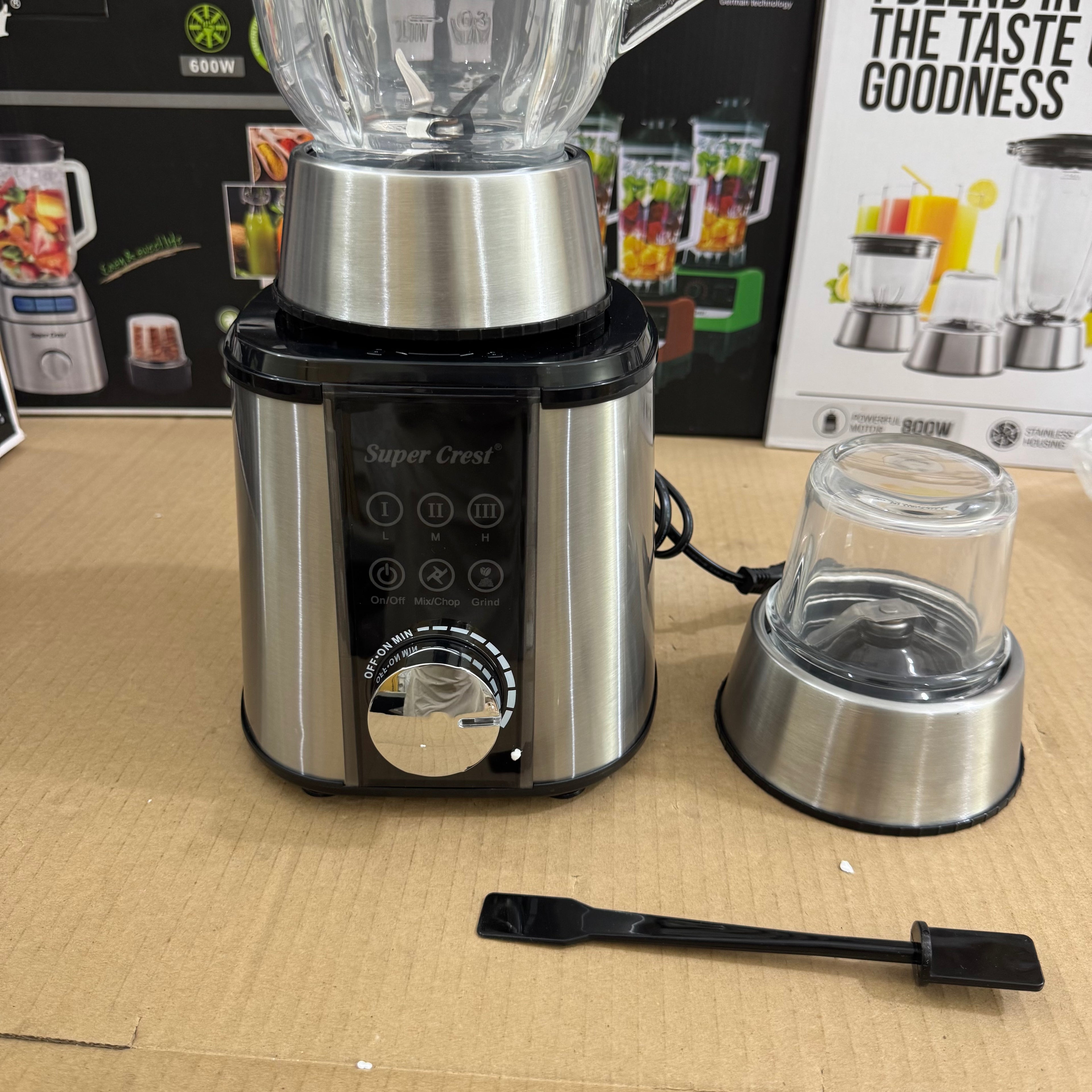 Super Crest 2-in-1 Blender & Grinder STC-8052