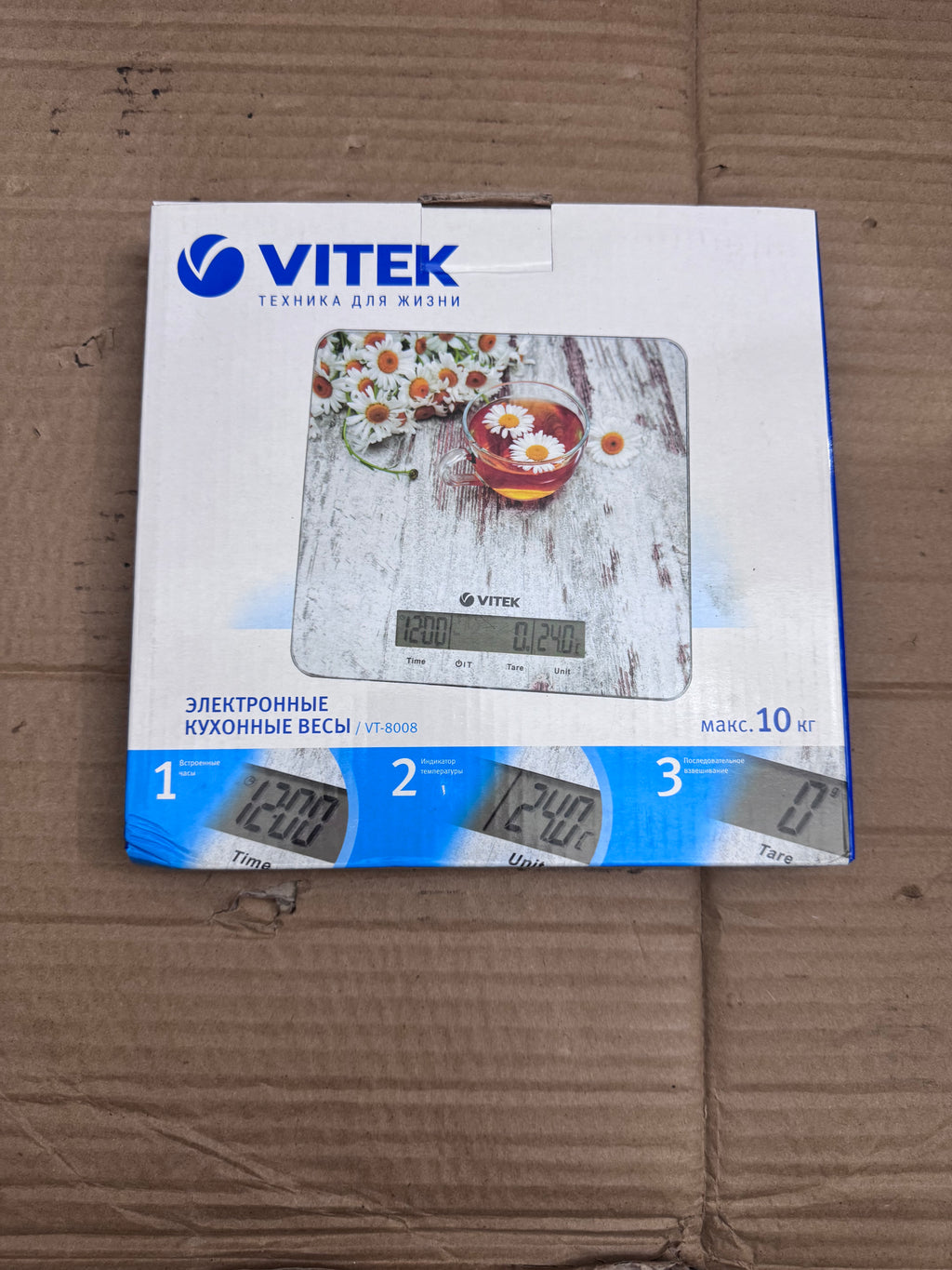 VITEK Digital Kitchen Weighing Scale 10kg – Lot Imported Electronic Food Scale (Pakistan)