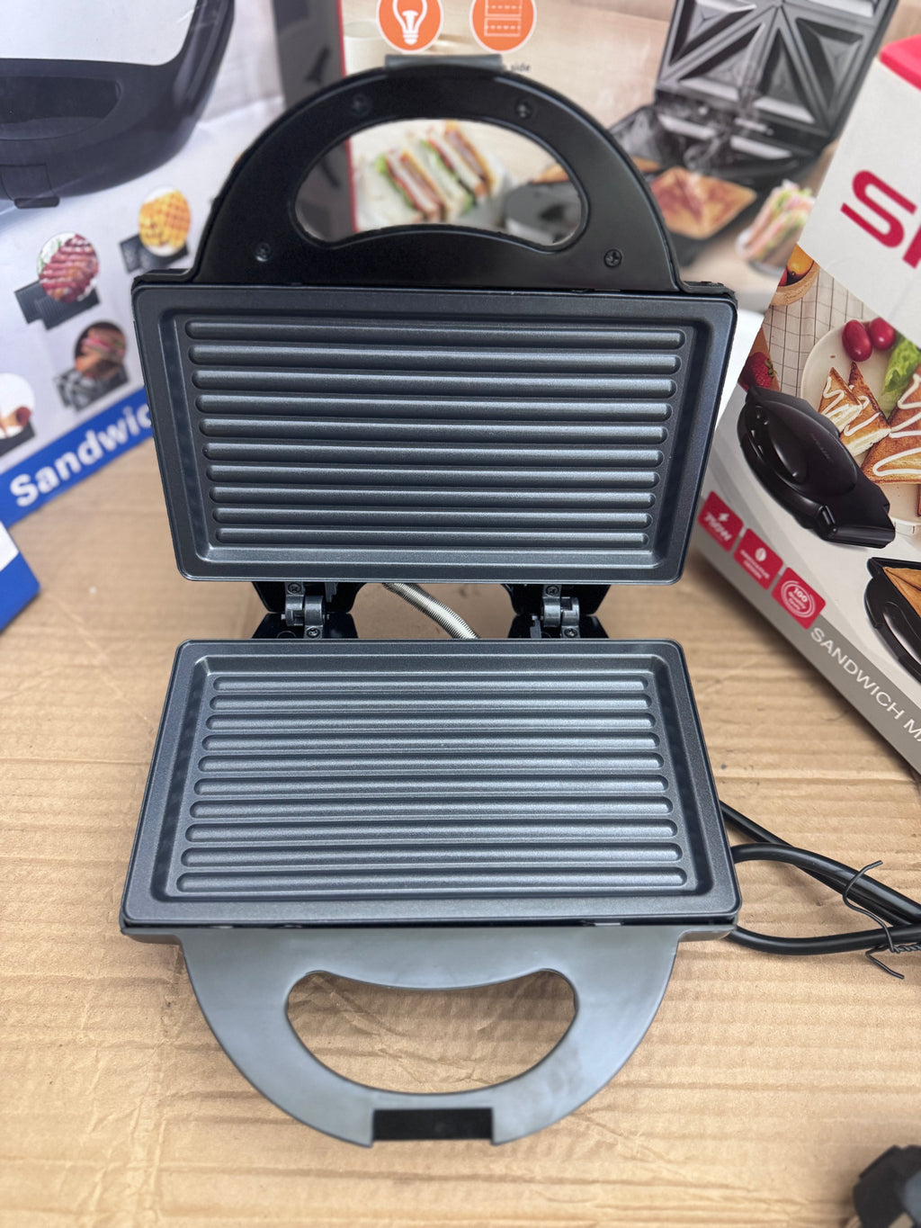SRABC Sandwich Maker 750W – Lot Imported Electric Sandwich Maker for Home Use in Pakistan