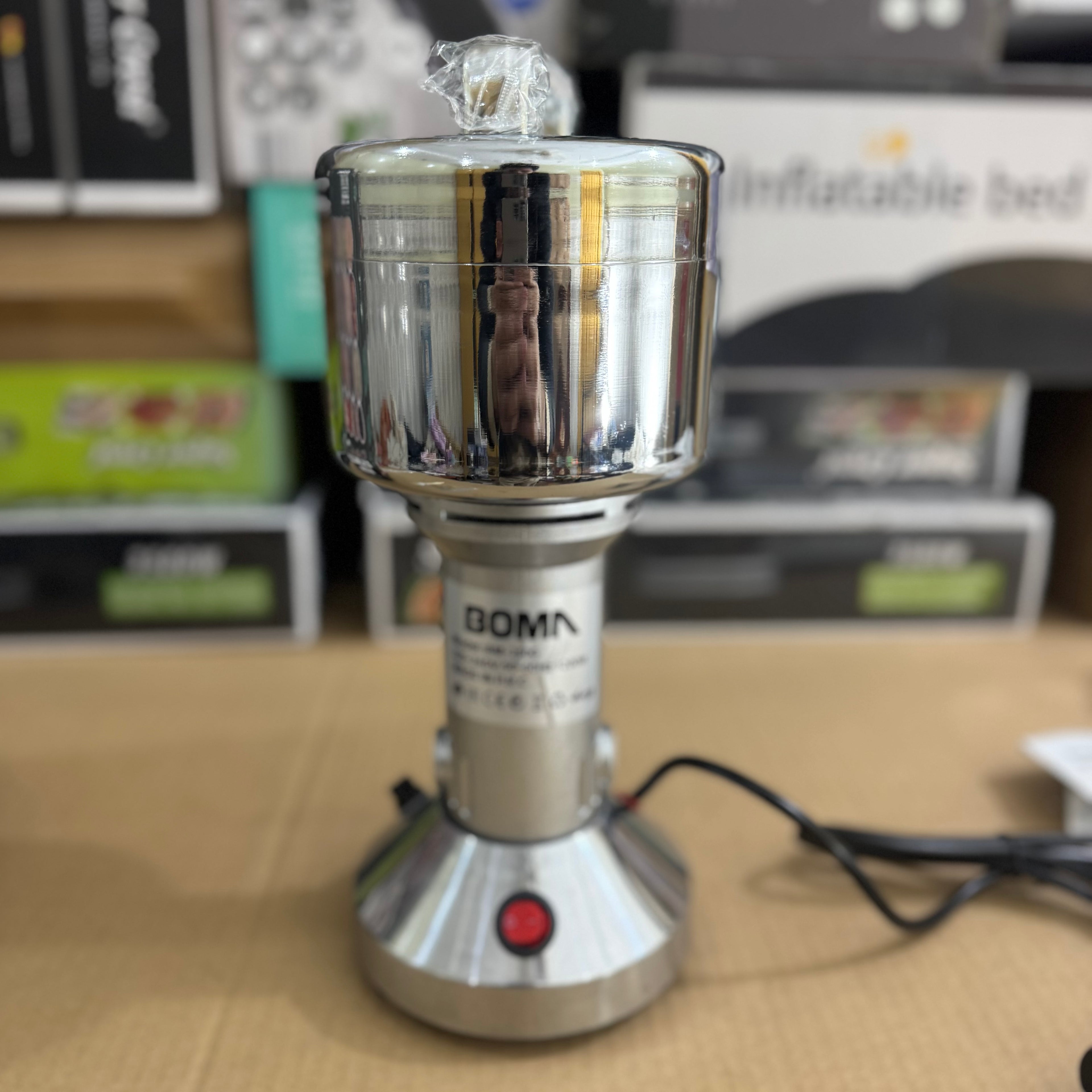 BOMA 1200W High-Speed Electric Spice & Coffee Grinder (BM-250G) Lot Imported