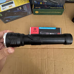 ABD-2304 Multifunctional Emergency Flashlight – USB Rechargeable LED Torch with Side Light & Power Bank LOT IMPORTE