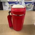 Stainless Steel Insulated Coffee Travel Mug with Carry Strap – Lot Imported