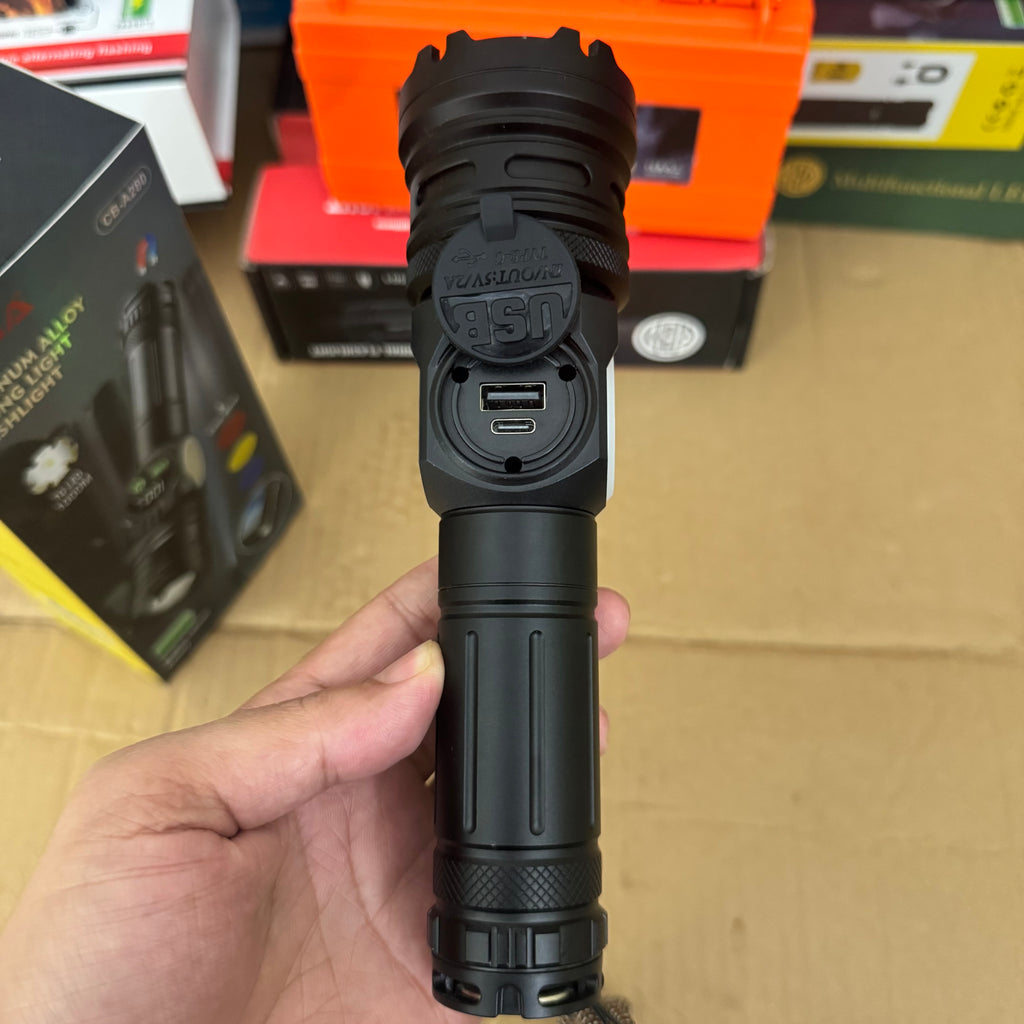 COBA CB-A280 Aluminum Alloy Flashlight Lot Imported