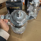 Luxury Gold Glass Water Jug silver Lot Imported