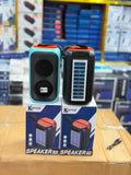 Kamal KSP-07 Portable Bluetooth Speaker – Wireless Speaker with Solar Charging & USB Power Bank