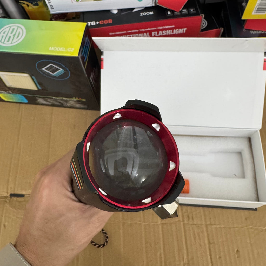 Lot Imported Multi-Functional LED Flashlight & Survival Torch