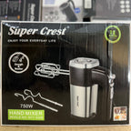 Super Crest 750W Electric Hand Mixer - Model SCT-5008 Lot Imported