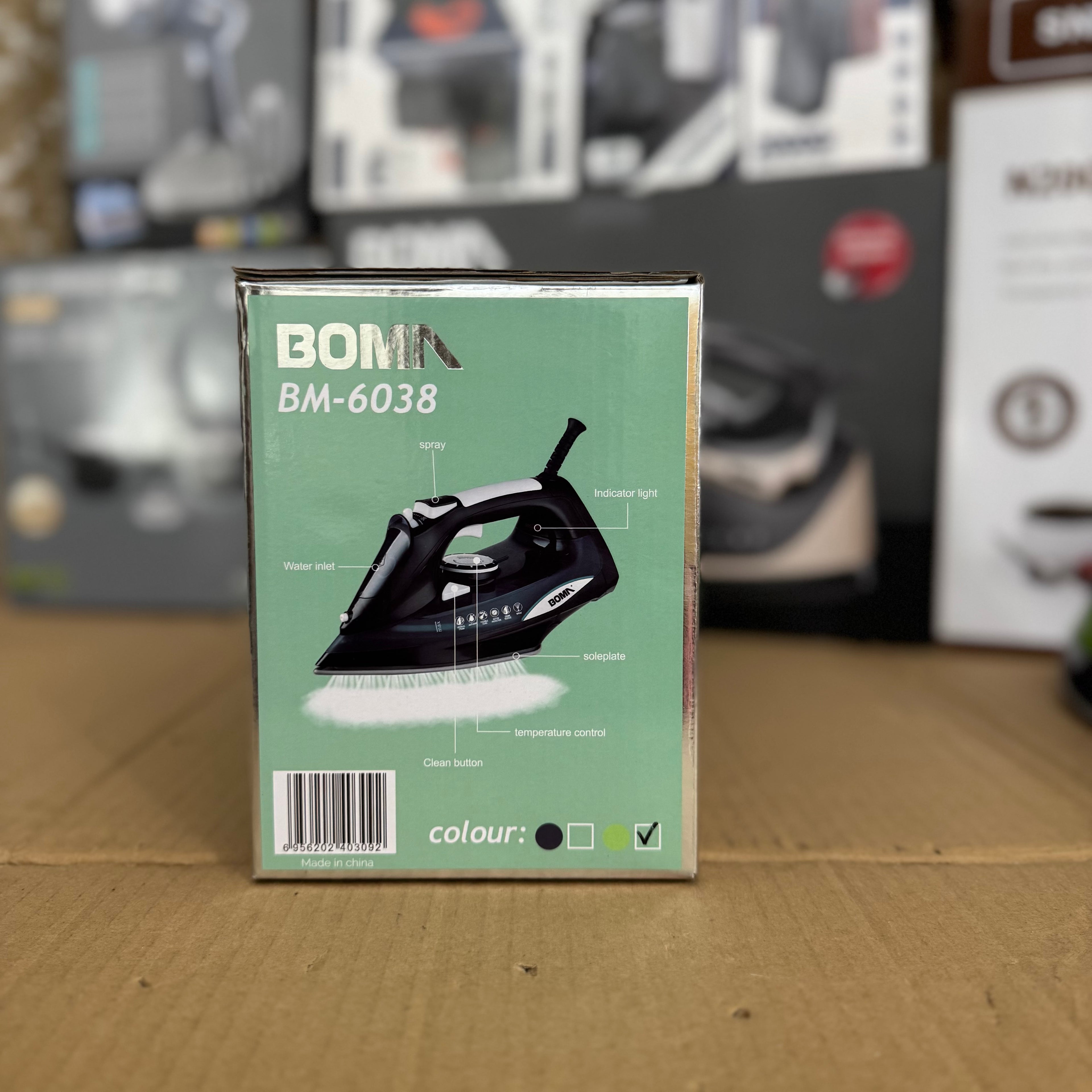 Boma BM-6038 28000W High-Performance Steam Iron