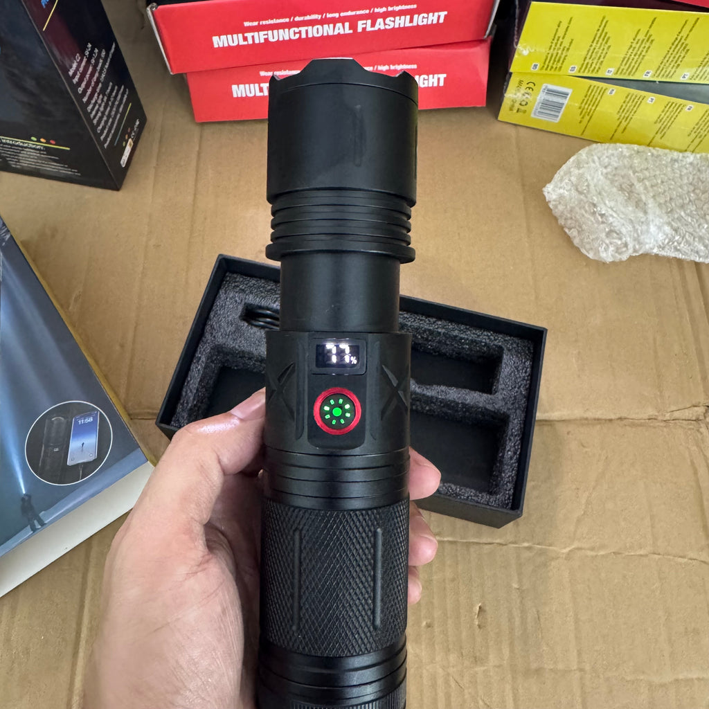 Lot Imported COBA Aluminum Alloy Flashlight | 3000M Long Range-CB-W409T