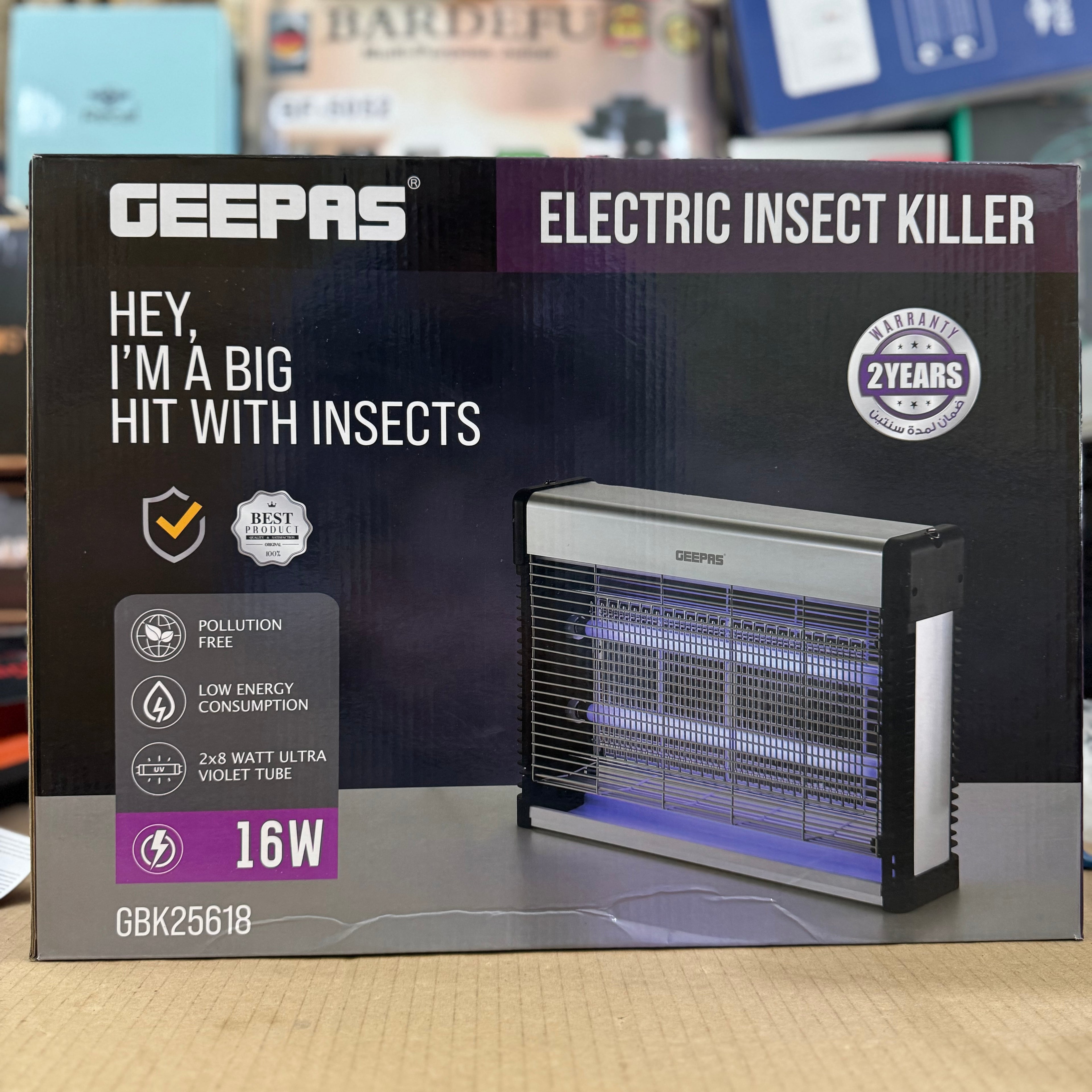 Geepas 16W Electric Insect Killer GBK25618