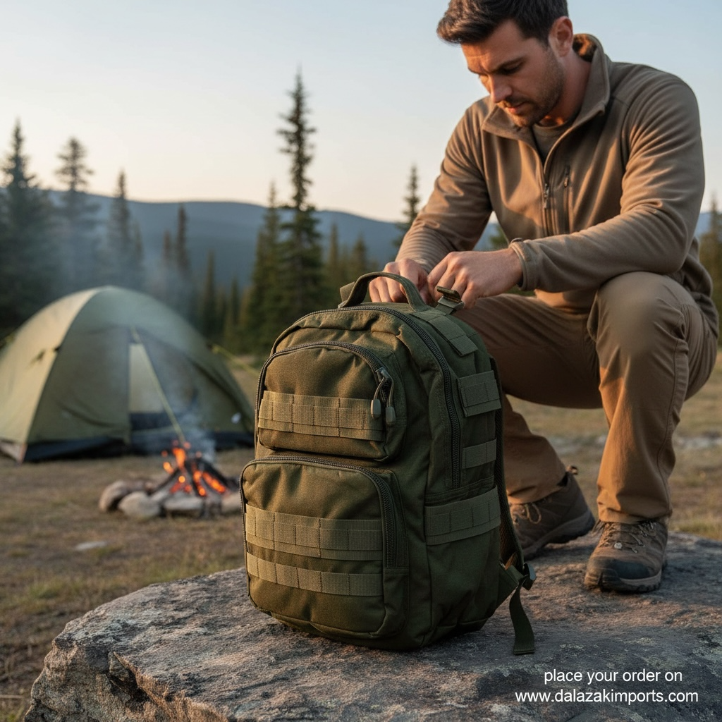 Black Buck Bag 30L Backpack – Durable, Water-Resistant Travel & Outdoor Backpack