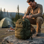 Black Buck Bag 30L Backpack – Durable, Water-Resistant Travel & Outdoor Backpack