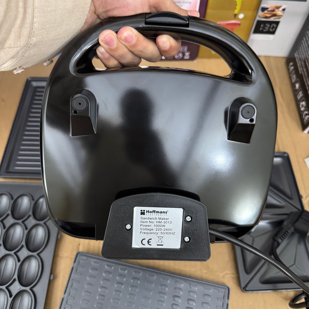 Lot Imported Hoffmans HM-3013 6-in-1 Sandwich Maker Set