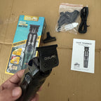 Daling DL-1910 Professional Hair Trimmer 7500RPM – USB Rechargeable Cordless Beard & Hair Clipper with LED Display