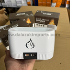 Flame Aroma Diffuser & Essential Oil Humidifier – Ultrasonic Mist Maker with Simulation Fire Light Effect