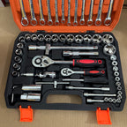 61-Pcs Professional Chrome Vanadium Socket & Wrench Tool Set German