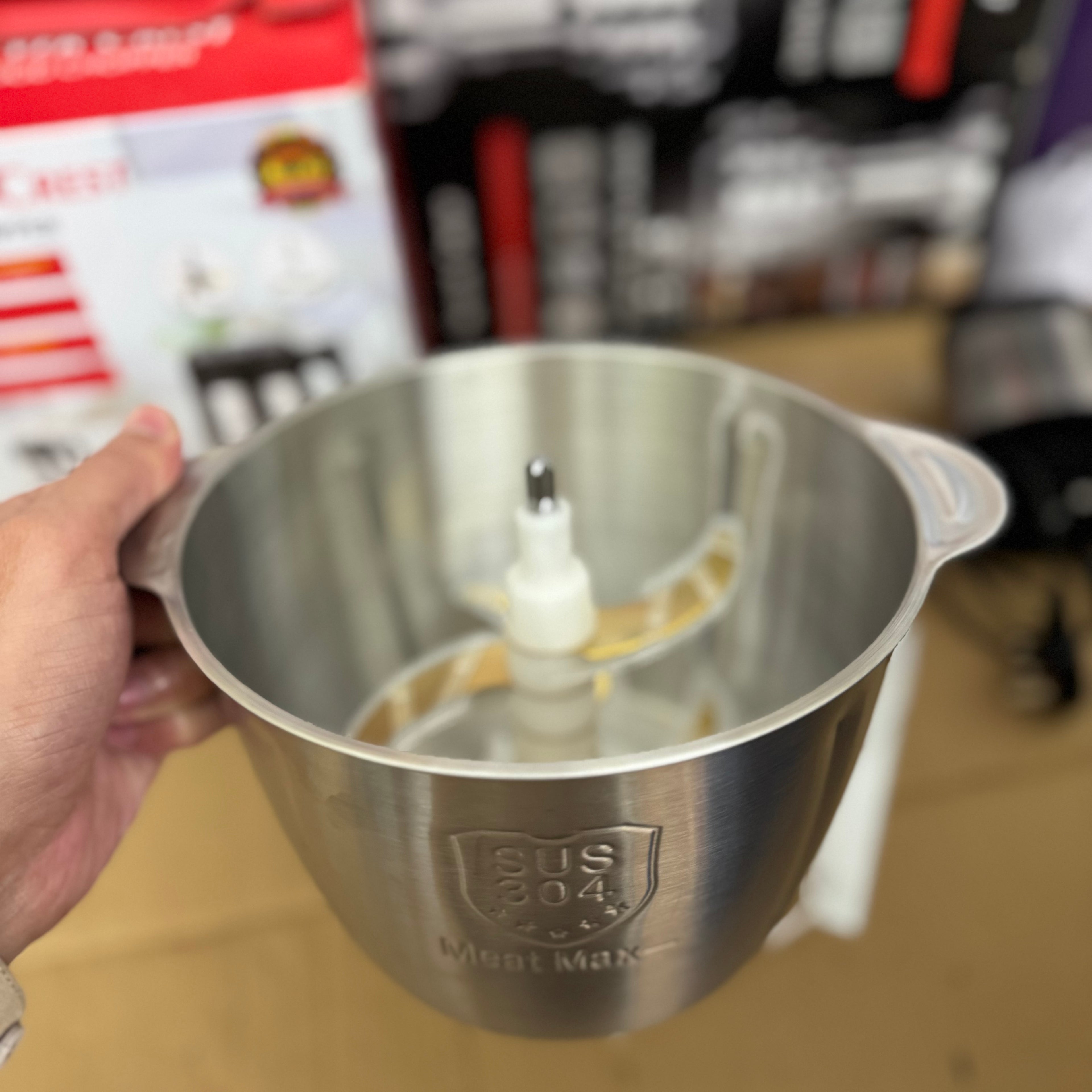 Silver Crest 3.5L Electric Food Chopper – 2000W Heavy Duty Meat Grinder & Ice Crusher Lot Imported