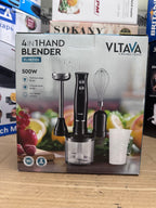 VLTAVA 4-in-1 Hand Blender 500W – Lot Imported | Multi-Function Hand Blender Pakistan-VLHB3106