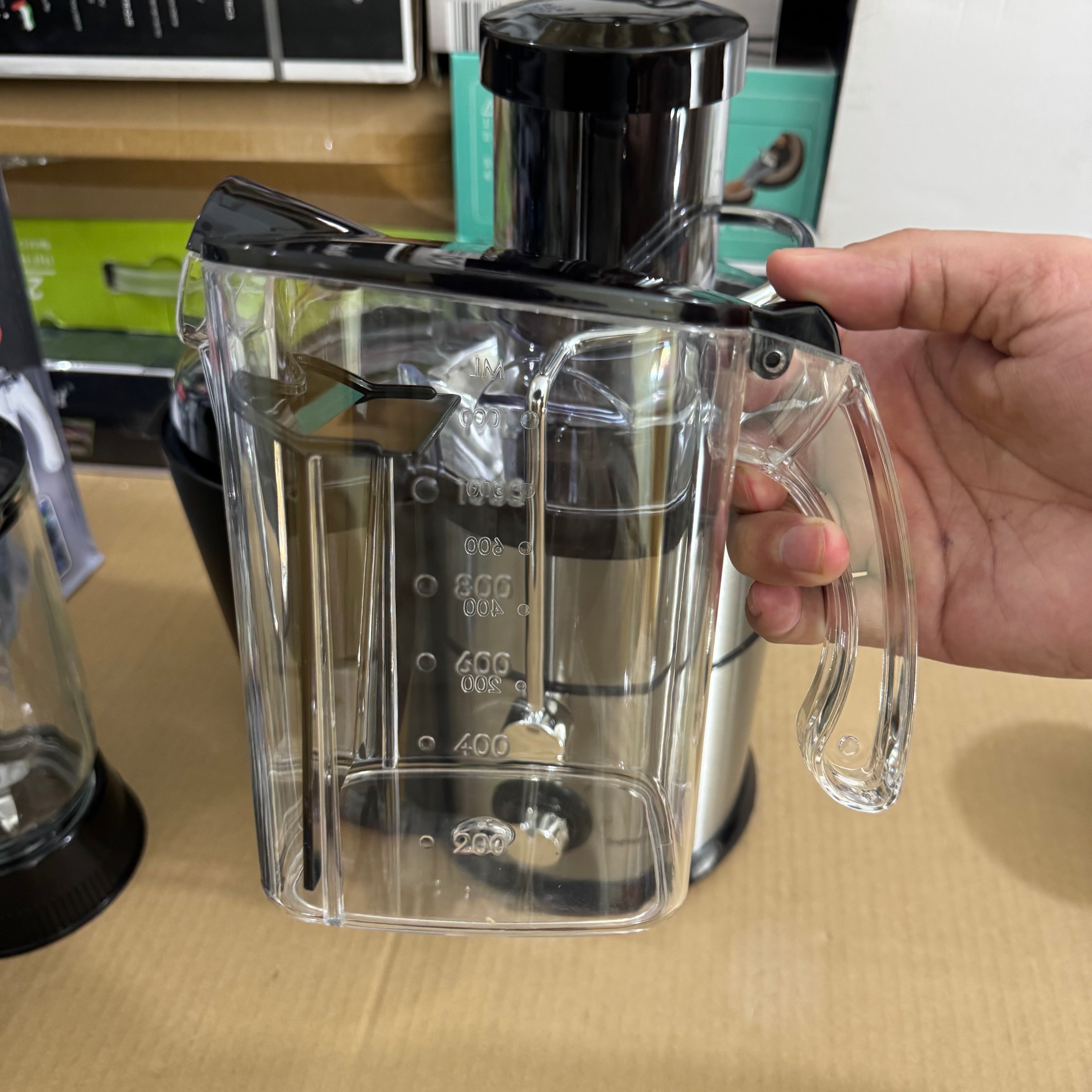 Super Crest 4-in-1 Stainless Steel Juicer & Extractor - Model SCT-8001 Lot Imported
